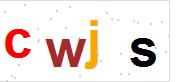 看不到验证码？点击重新换一个！