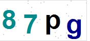 看不到验证码？点击重新换一个！